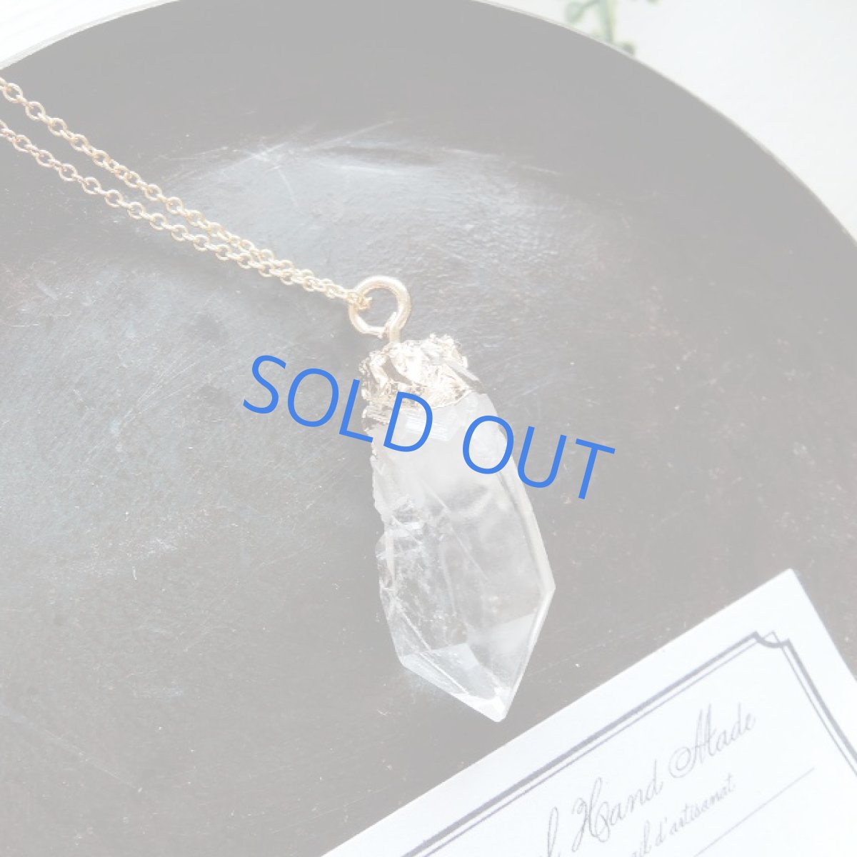 画像4: ＜1点もの＞原石クリスタルタンブル　約50cm　14kgfネックレス (4)