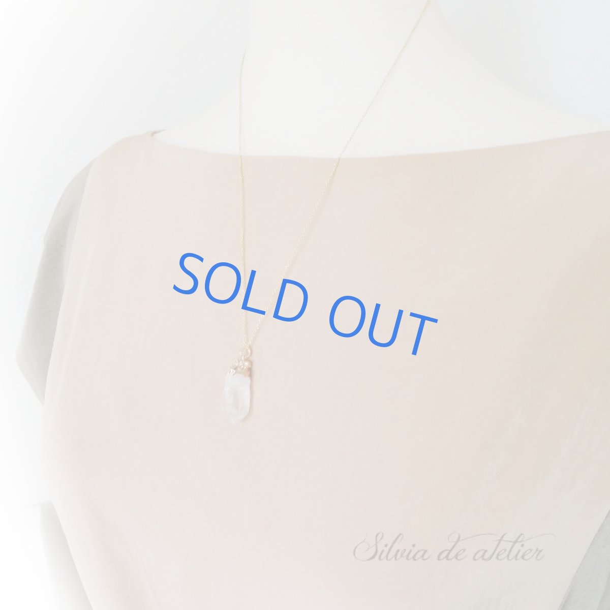 画像6: ＜1点もの＞原石クリスタルタンブル　約50cm　14kgfネックレス (6)