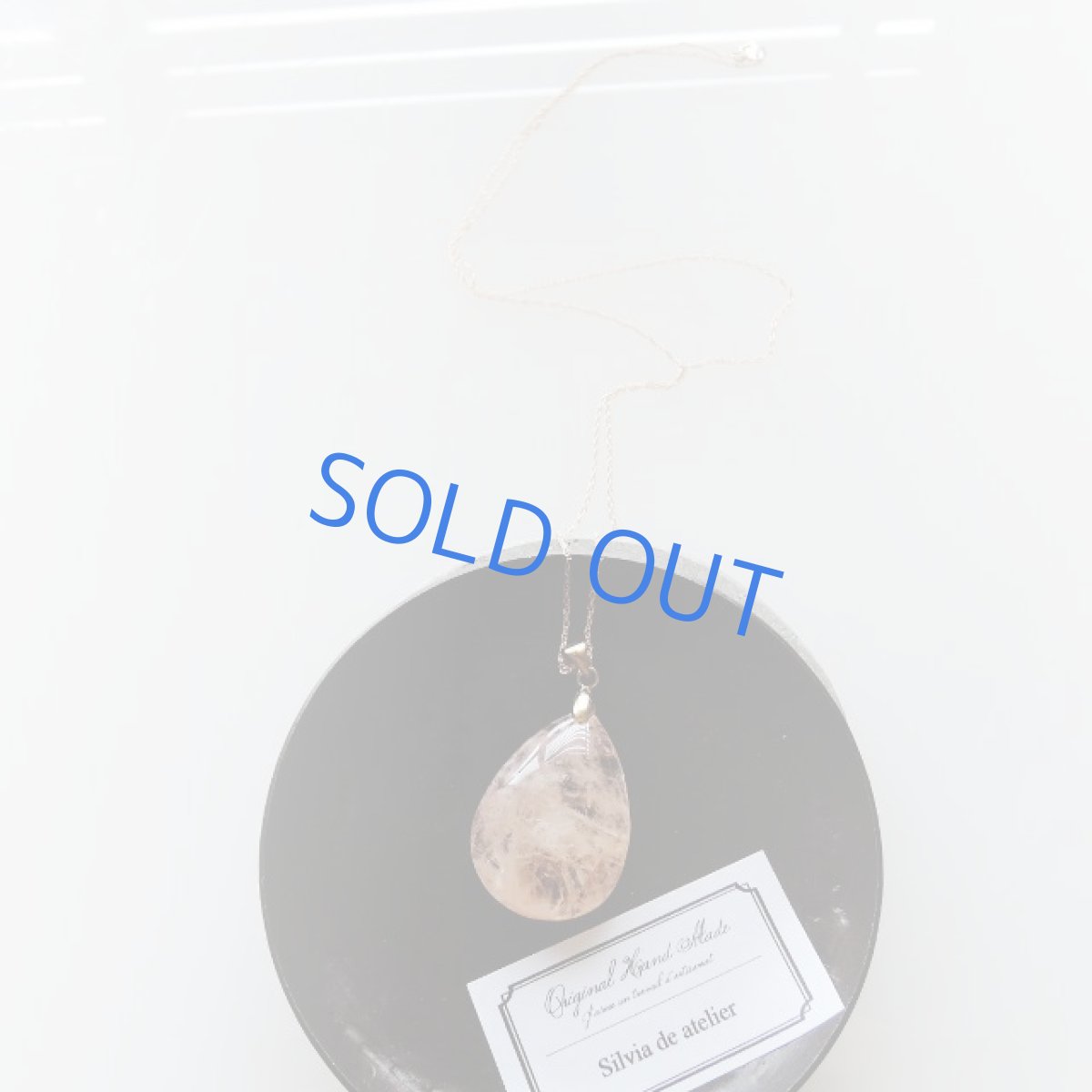 画像2: ＜1点もの・ペアシェイプ＞超大粒　ピンクアクアマリン（モルガナイト）　つるりんシェイプ　約60cm14kgfネックレス (2)