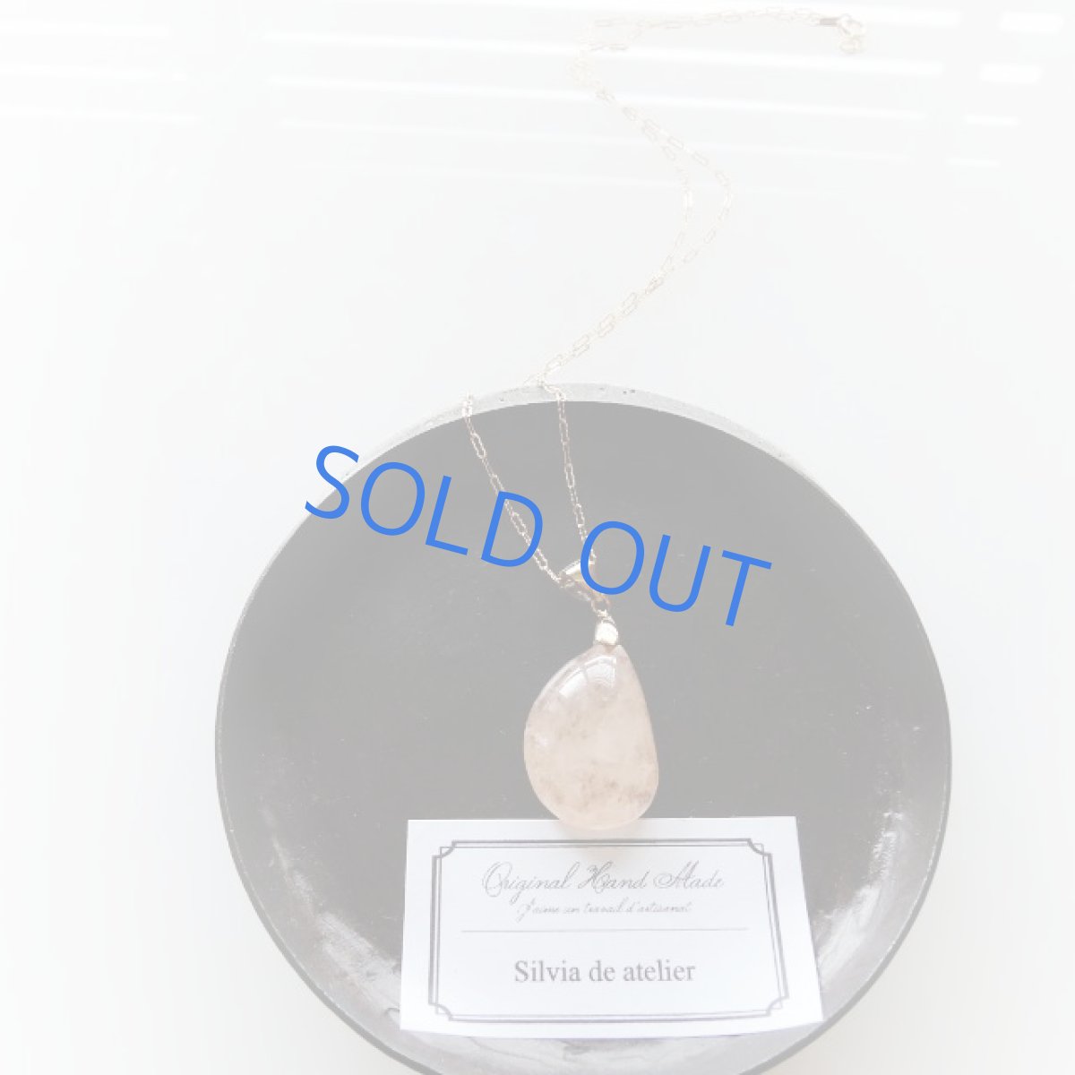 画像4: <1点もの・ペタル>大粒 ピンクアクアマリン(モルガナイト) つるりんシェイプ 約50cm14kgfネックレス (4)