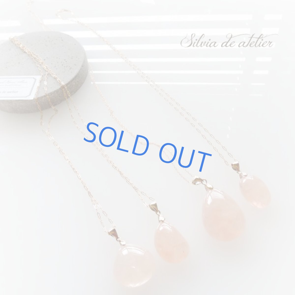 画像8: ＜1点もの・ペアシェイプ＞超大粒　ピンクアクアマリン（モルガナイト）　つるりんシェイプ　約60cm14kgfネックレス (8)