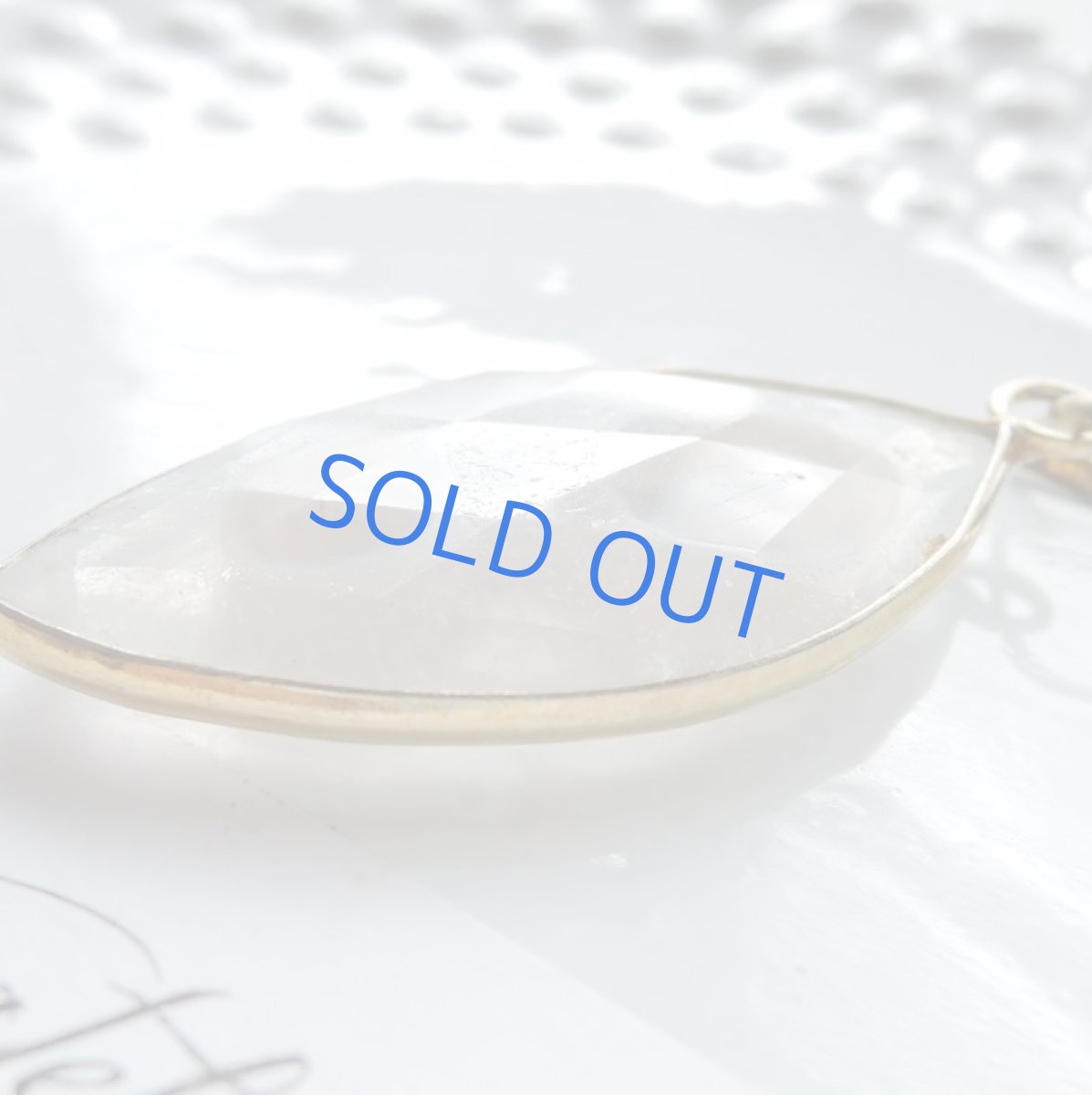 画像4: 【1点もの】ソーラークォーツ マーキスシェイプ 14kgfネックレス約65cm (4)