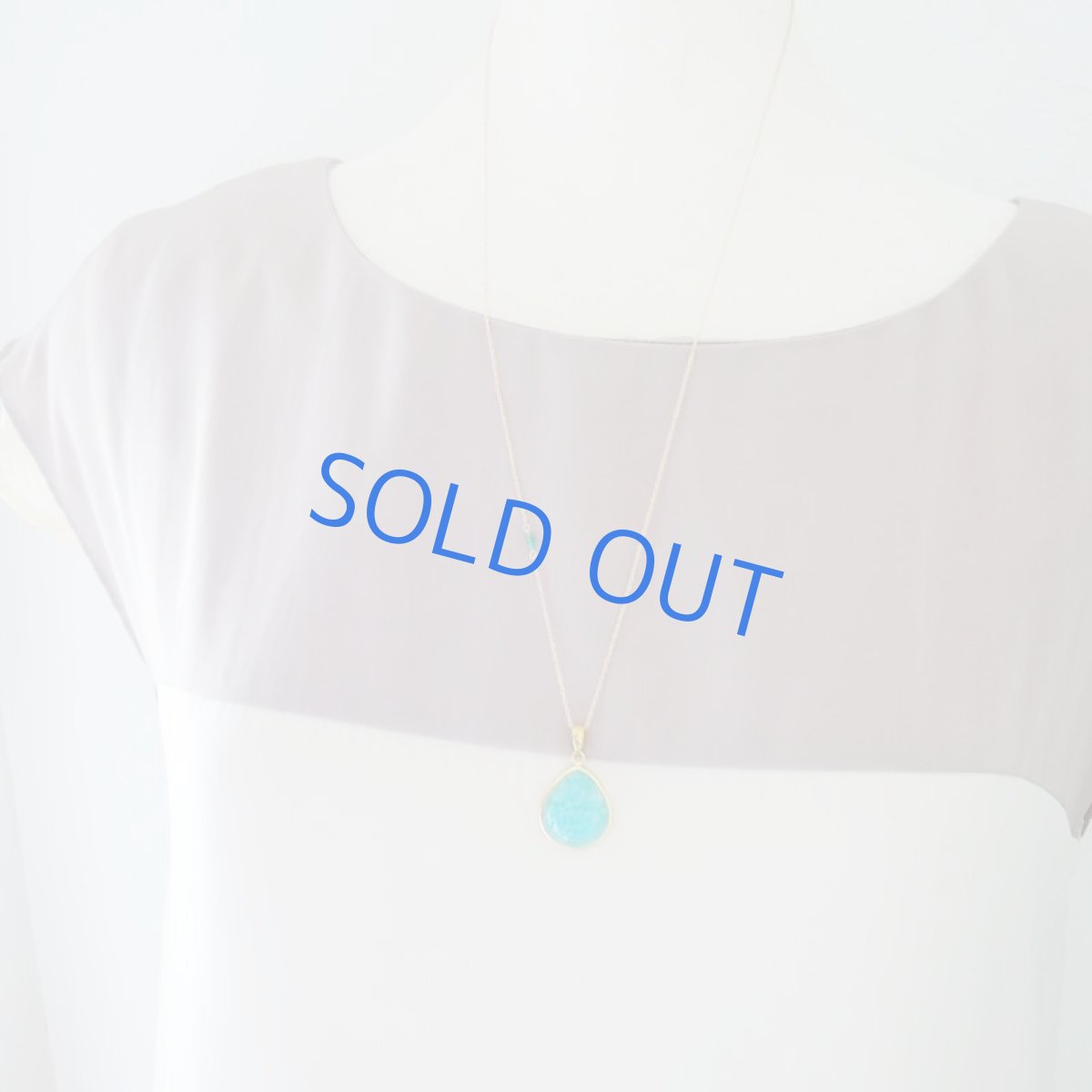 画像5: 【1点もの・A】大粒　モザンビーク産アマゾナイト 滴型 (5)