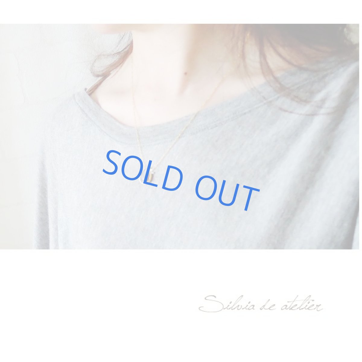 画像6: 【訳あり・残り1】ココアカラー ブラウンムーンストーン フレーム 14kgfチェーンネックレス 約50cm (6)