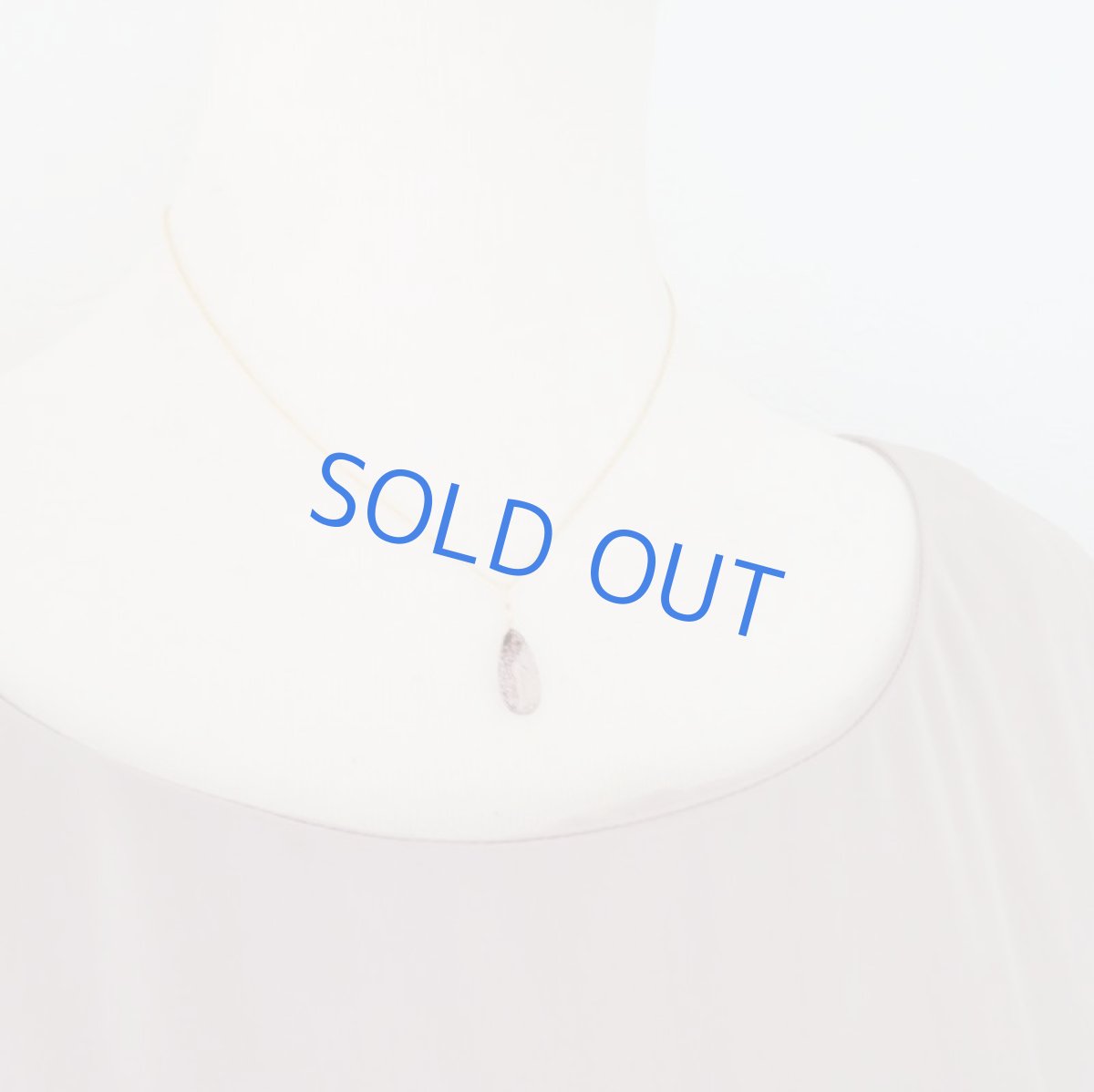 画像5: 【1点もの・Aエンジ】AAA　エレスチャルクォーツ　スムース　ペアシェイプ　14kgfネックレス約40cm (5)