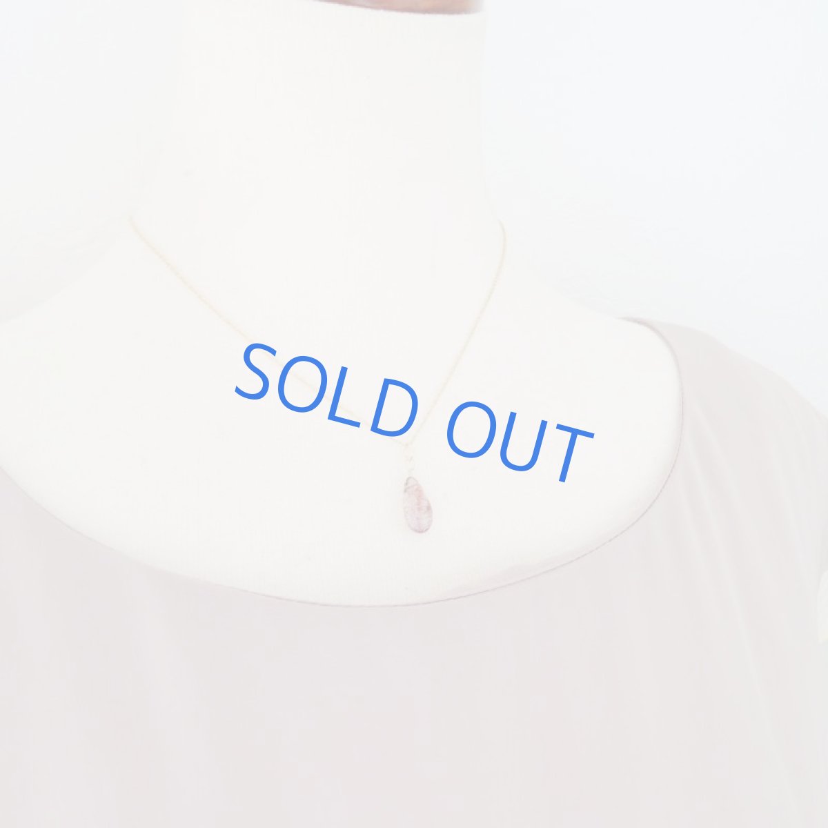 画像6: 【1点もの・Bアメジストレッド】AAA　エレスチャルクォーツ　スムース　ペアシェイプ　14kgfネックレス約40cm (6)