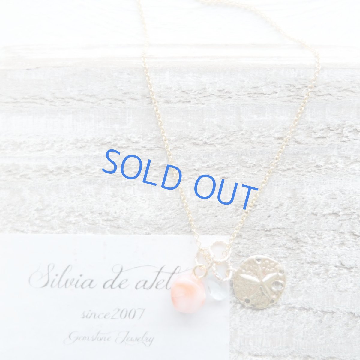 画像4: ハワイ沖産　天然ピンクコーラル　M　アクアマリン付き　14kgf40cmネックレス (4)