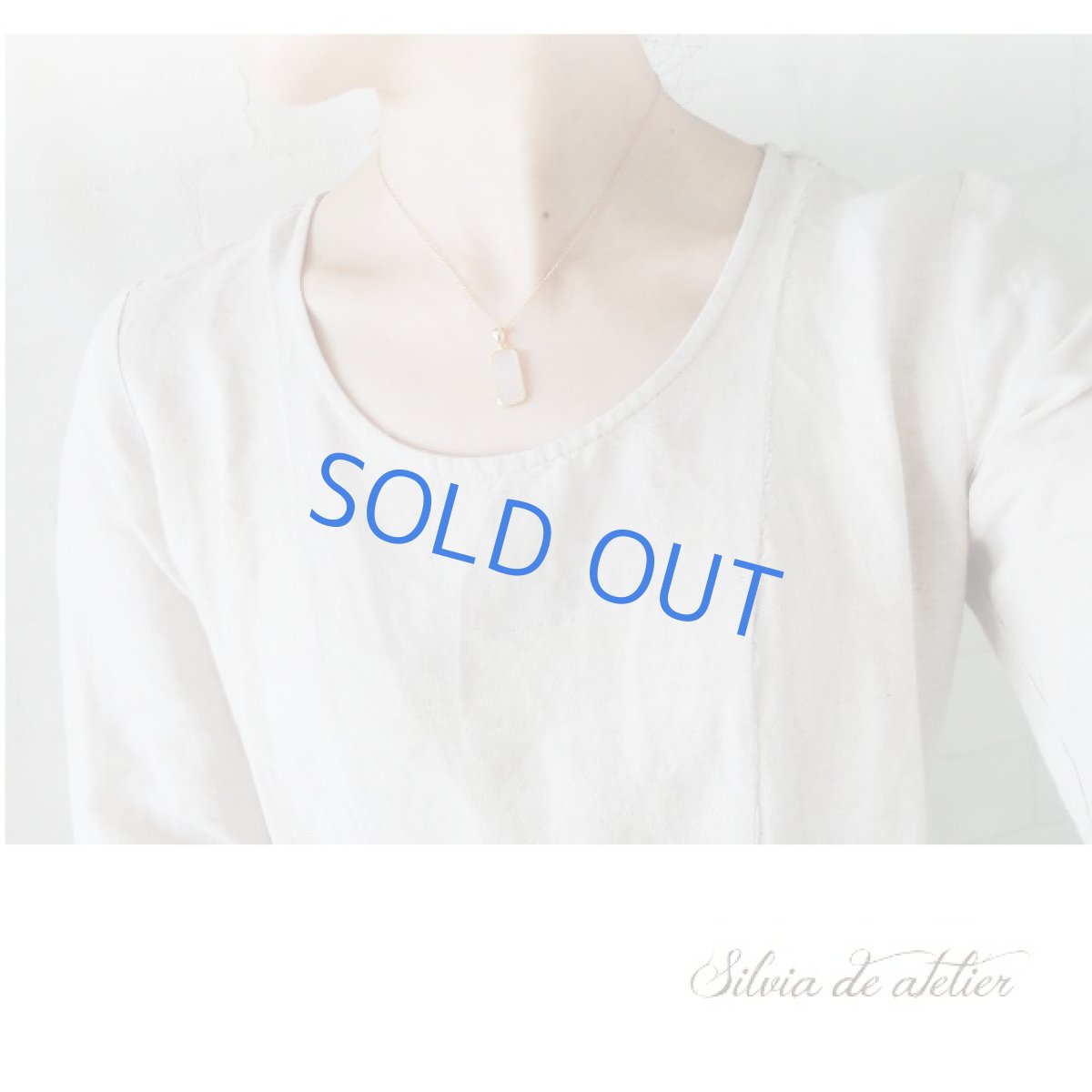 画像6: 【限定1・シカク】AAA+ レインボームーンストーン フレーム 14kgf40cmネックレス (6)