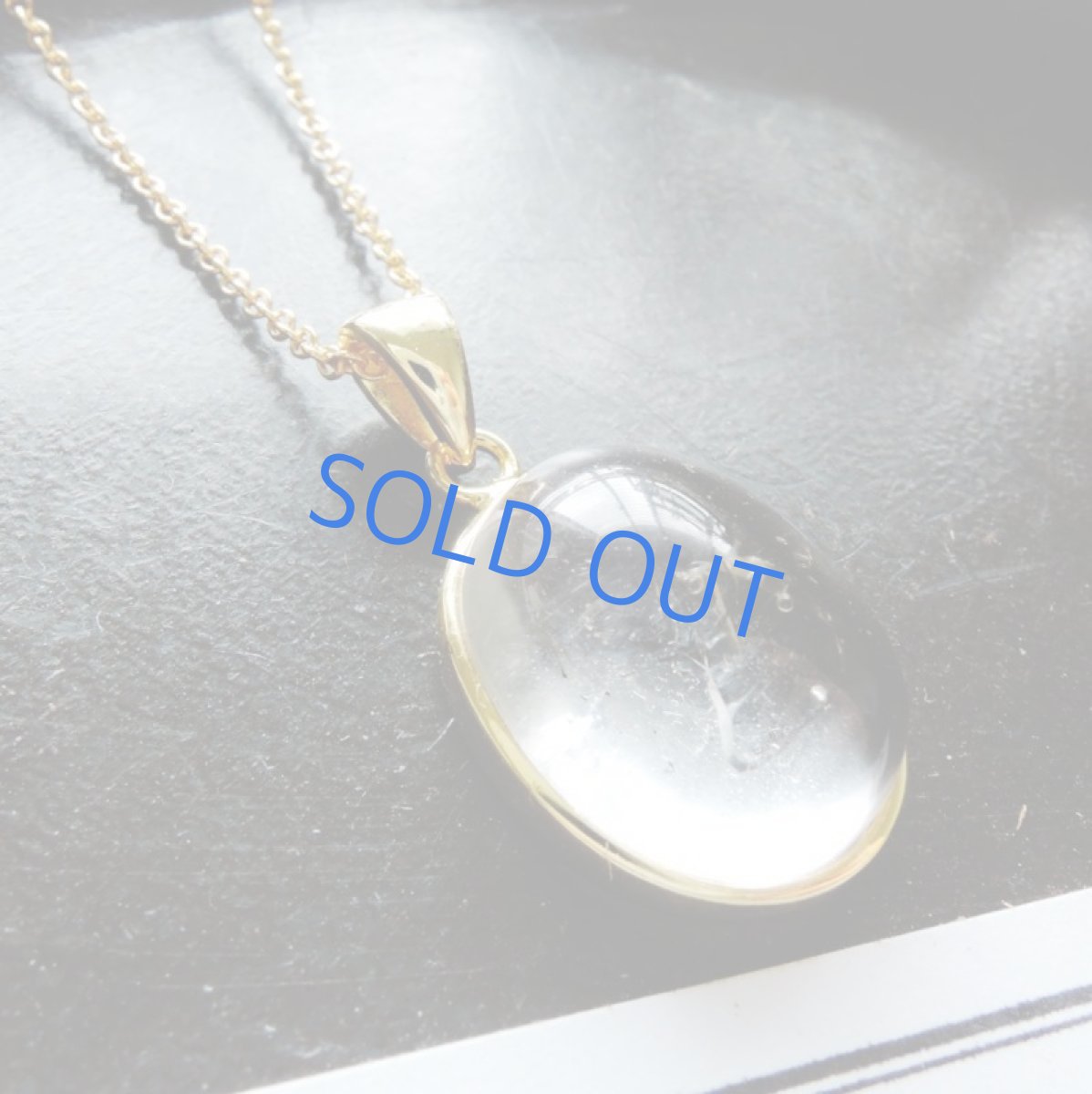 画像3: 【1点もの・A】レアストーン♪　水入り水晶　ネックレス14kgf　40cm (3)