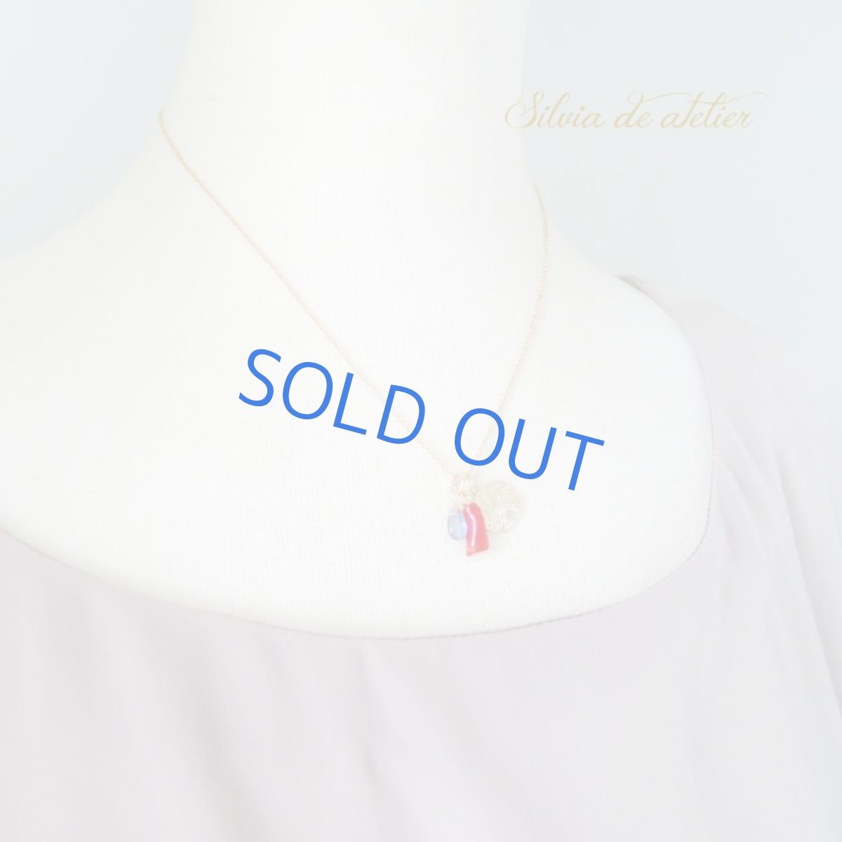 画像6: 残り1 高知沖産 天然レッドコーラル カイヤナイト付き 14kgf40cmネックレス (6)