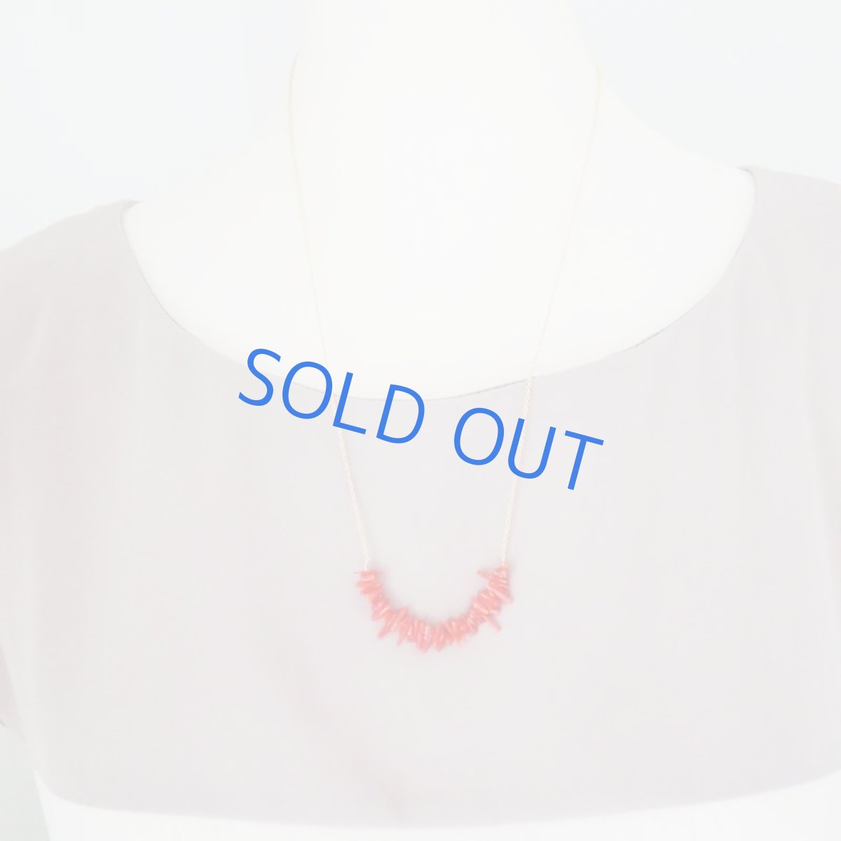 画像7: イタリア産サルディーニャレッドコーラル ライン 14kgfネックレス約55cm (7)