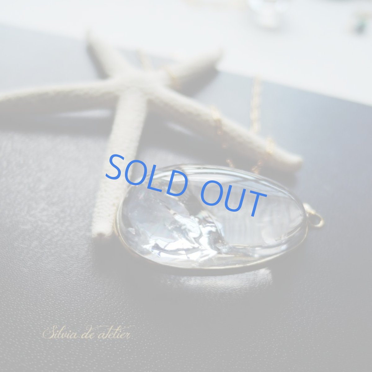 画像3: 【1点もの・B】超大粒 アイリスクォーツ(レインボークォーツ) ペンダントネックレス (3)