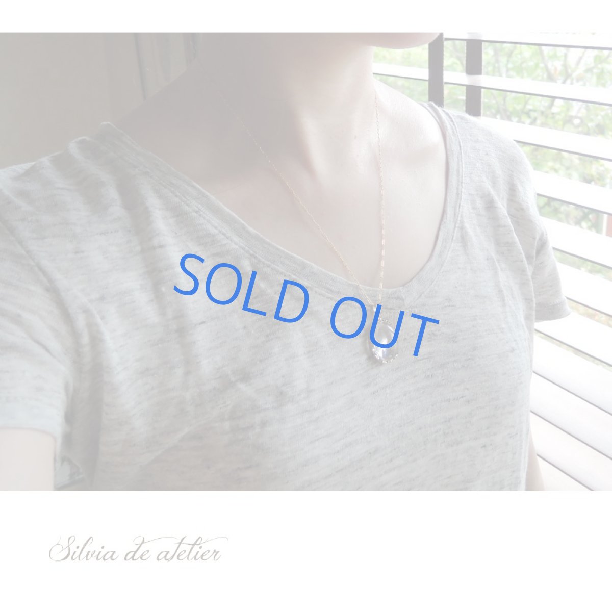 画像8: 【1点もの・Cオーバル】レア!アイリスクォーツ(レインボークォーツ) 約50cm14kgfネックレス (8)