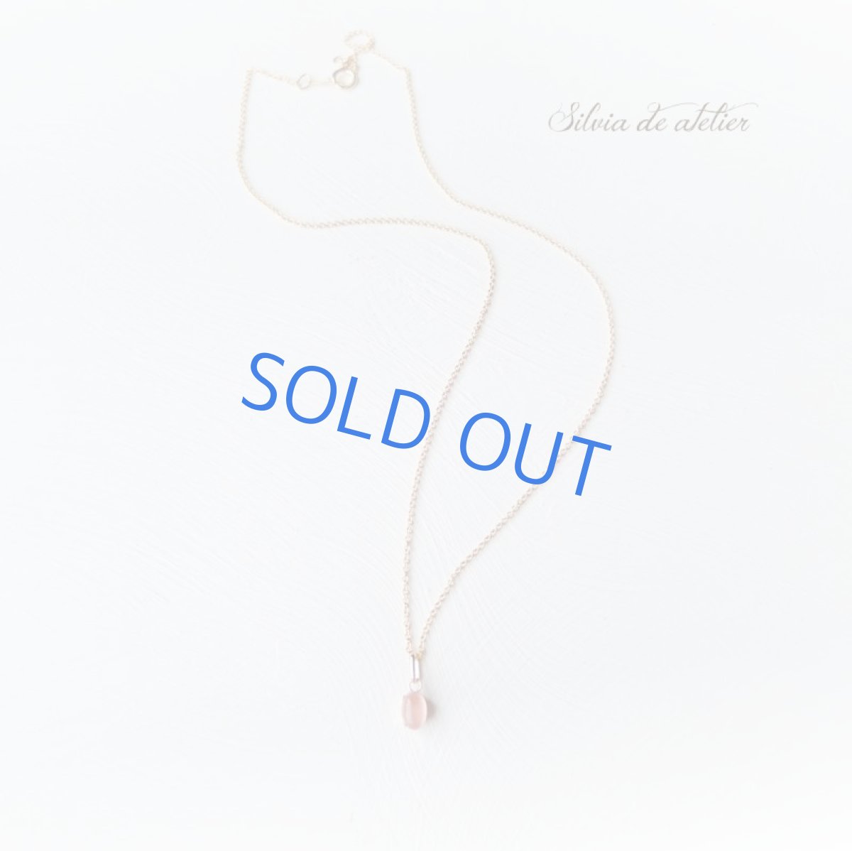 画像3: 【1点もの】レア!北海道産 宝石質インカローズ 18Kフレーム 14kgfネックレス (3)