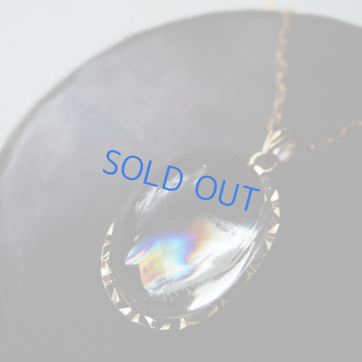 画像6: 【1点もの・Cオーバル】レア!アイリスクォーツ(レインボークォーツ) 約50cm14kgfネックレス (6)