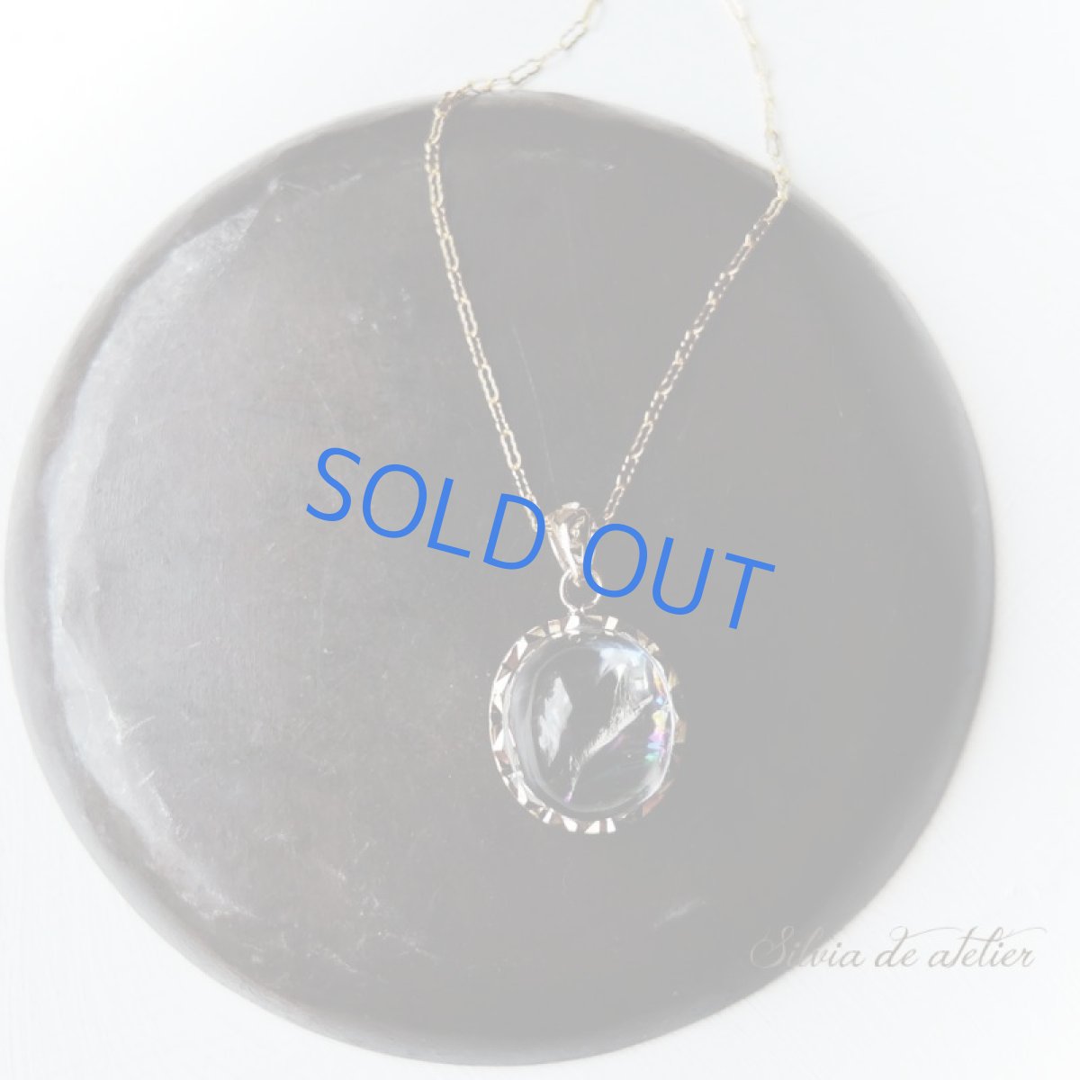 画像4: 【1点もの・A】レア!アイリスクォーツ(レインボークォーツ) 約50cm14kgfネックレス (4)