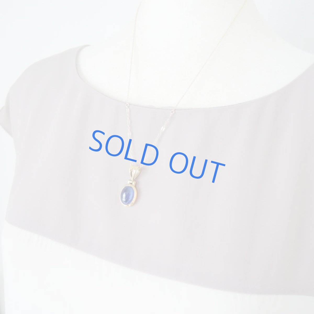 画像7: 【1点もの・A】大粒 ブルーサファイア オーバル 約50cm14kgfネックレス (7)