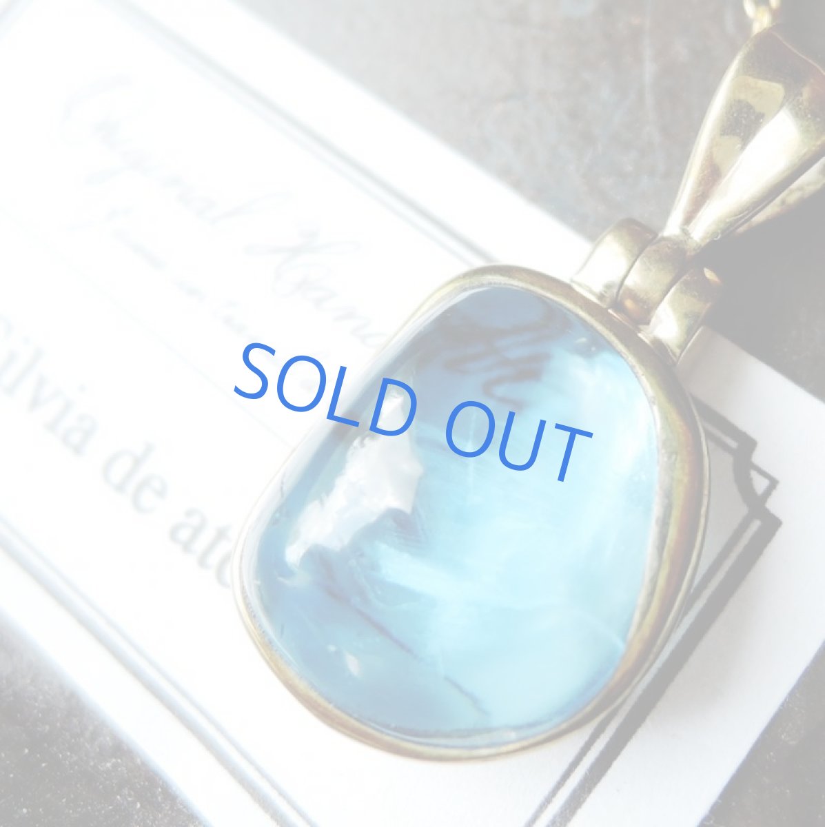 画像2: 【1点もの・A】レア!大粒 スイスブルートパーズ 約50cm14kgfネックレス (2)