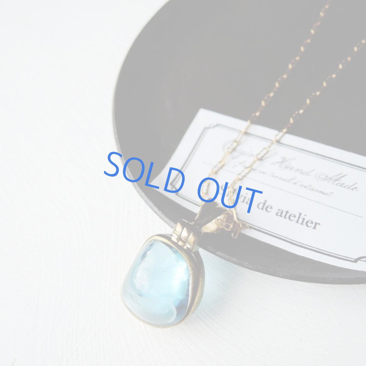 画像6: 【1点もの・A】レア!大粒 スイスブルートパーズ 約50cm14kgfネックレス (6)