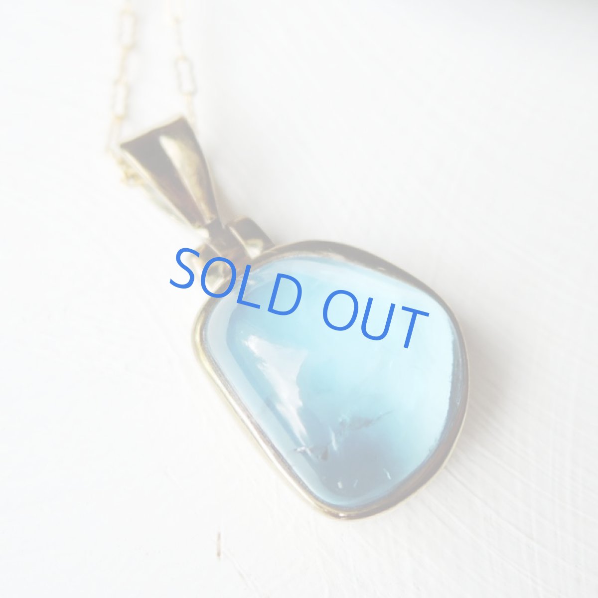 画像5: 【1点もの・A】レア!大粒 スイスブルートパーズ 約50cm14kgfネックレス (5)