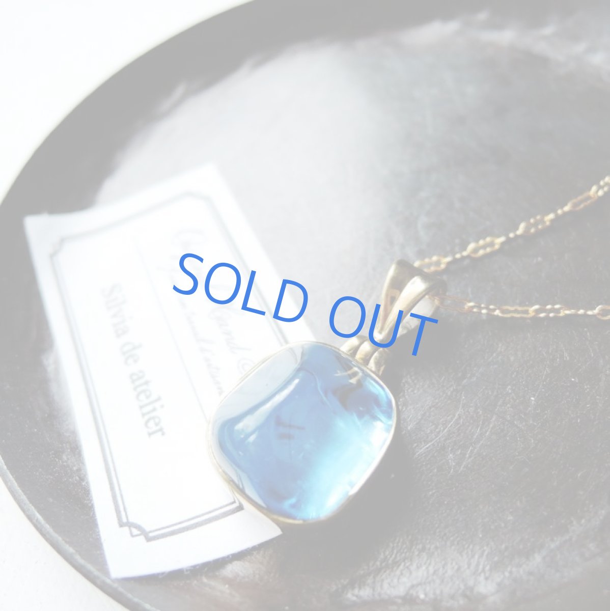 画像4: 【1点もの・B】レア!大粒 スイスブルートパーズ 約50cm14kgfネックレス (4)