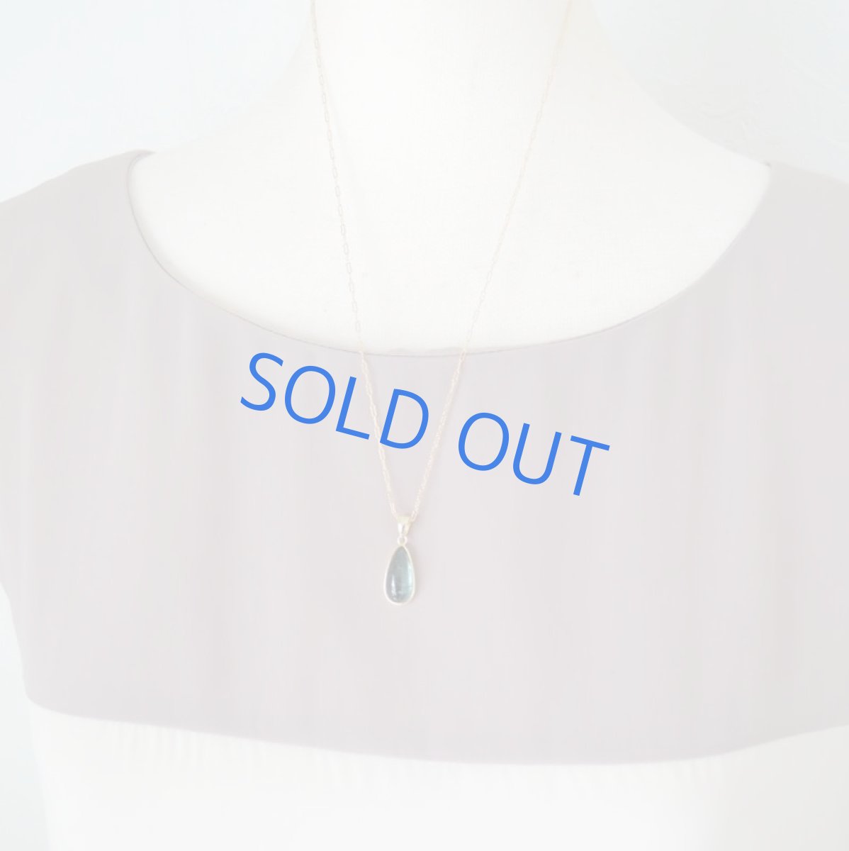 画像6: 【1点もの・C】希少!ブラジル産 ブルーグリーントルマリン ほっそり滴型 約50cm14kgfネックレス (6)