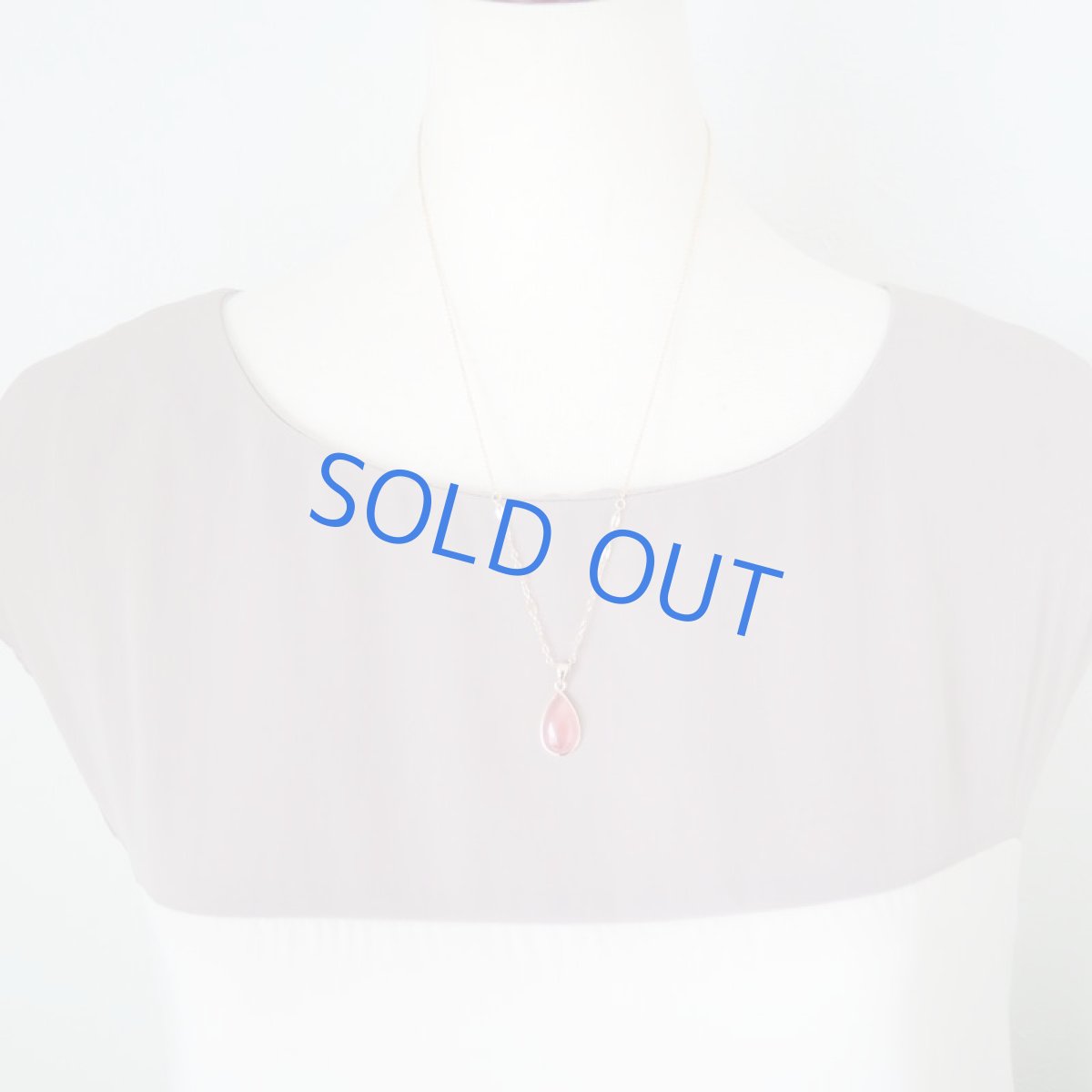 画像7: 【1点もの・B】大粒 アルゼンチン産インカローズ ほっそり滴型 約50cm14kgfネックレス (7)