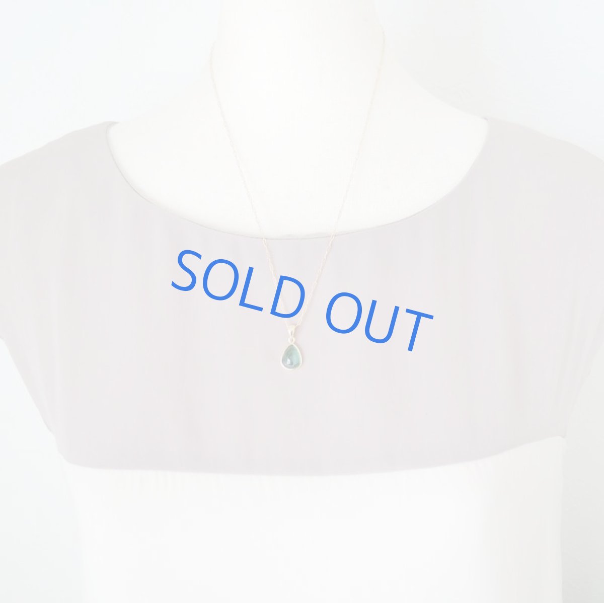 画像8: 【1点もの・B】希少!ブラジル産 ブルーグリーントルマリン ぽってり滴型 約50cm14kgfネックレス (8)