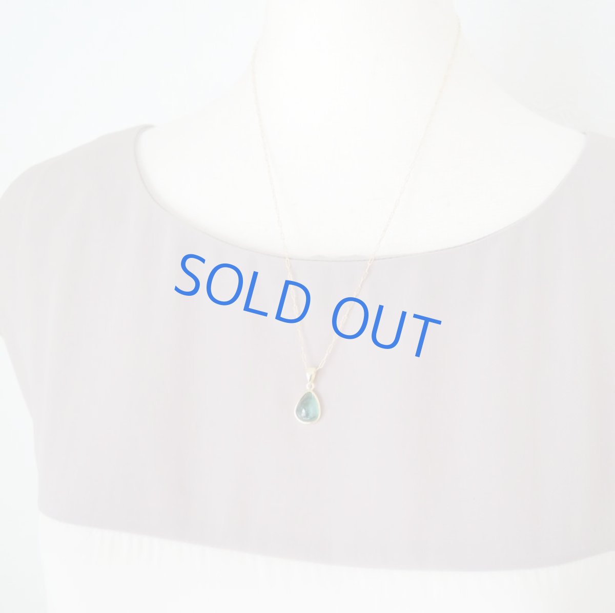 画像7: 【1点もの・B】希少!ブラジル産 ブルーグリーントルマリン ぽってり滴型 約50cm14kgfネックレス (7)