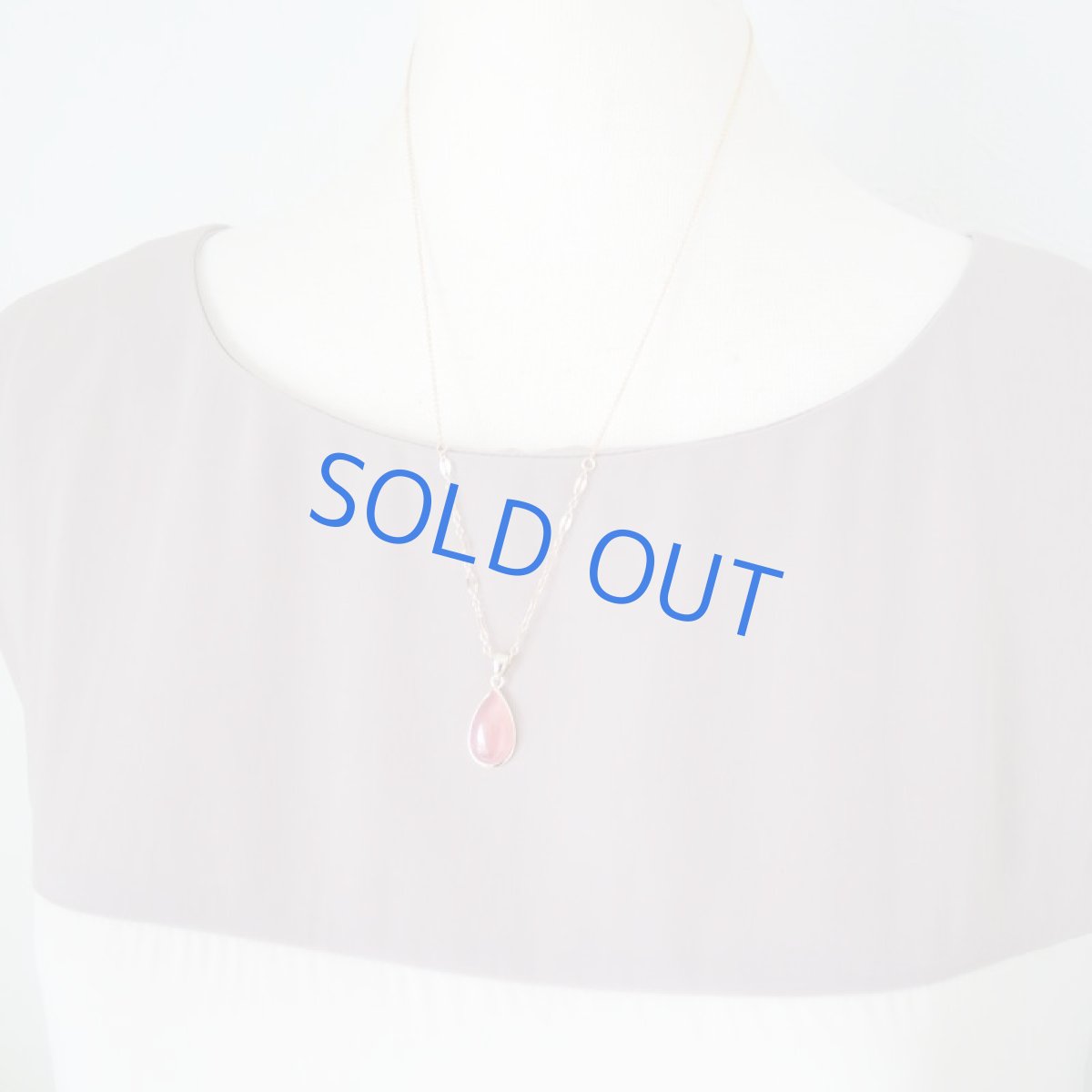 画像6: 【1点もの・B】大粒 アルゼンチン産インカローズ ほっそり滴型 約50cm14kgfネックレス (6)