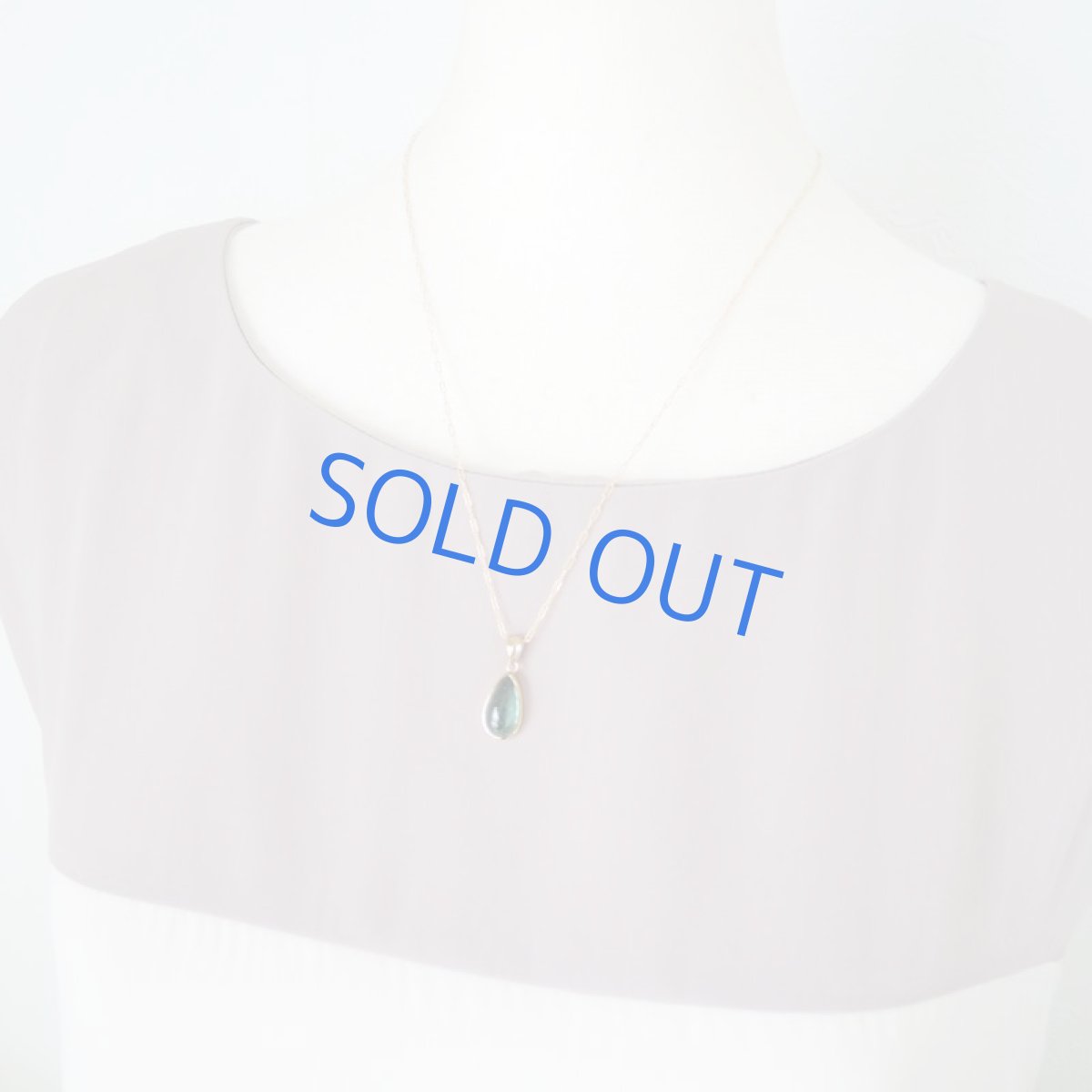 画像6: 【1点もの・A】希少!ブラジル産 ブルーグリーントルマリン ほっそり滴型 約50cm14kgfネックレス (6)