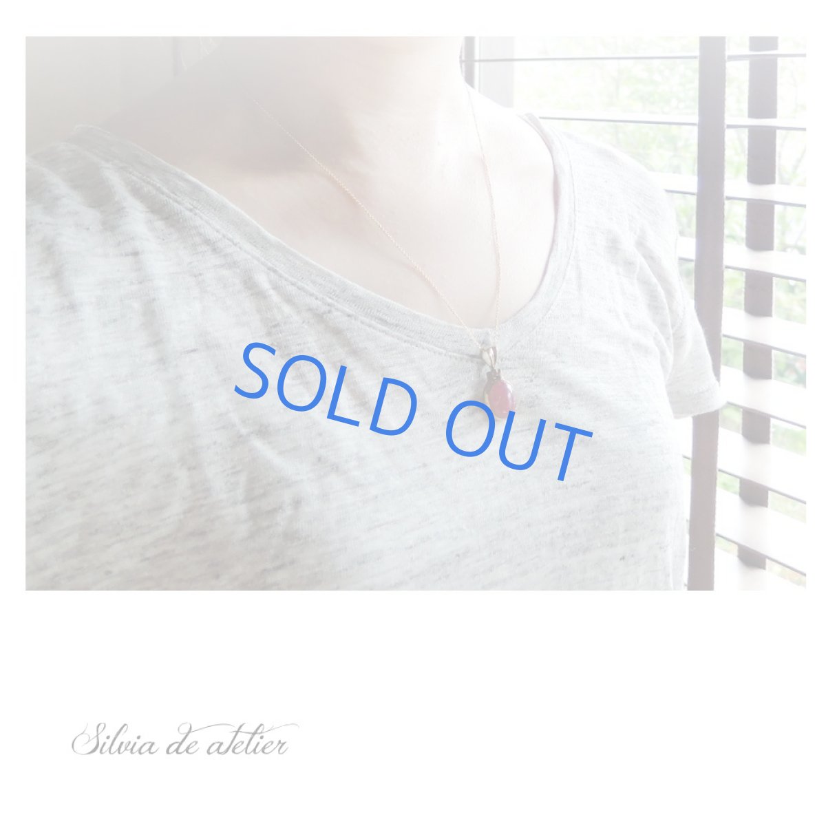 画像8: 【1点もの・B】大粒 ルビー オーバル 約50cm14kgfネックレス (8)