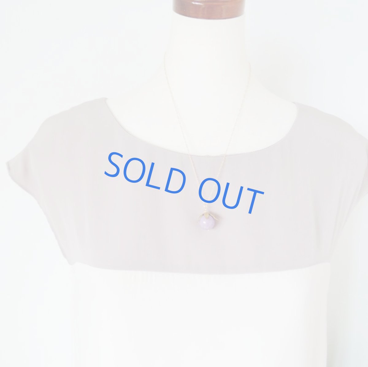 画像8: 【残り１】木の実　AAA　フォスフォシデライト　大粒丸玉　フロントデザイン14kgfネックレス50cm (8)