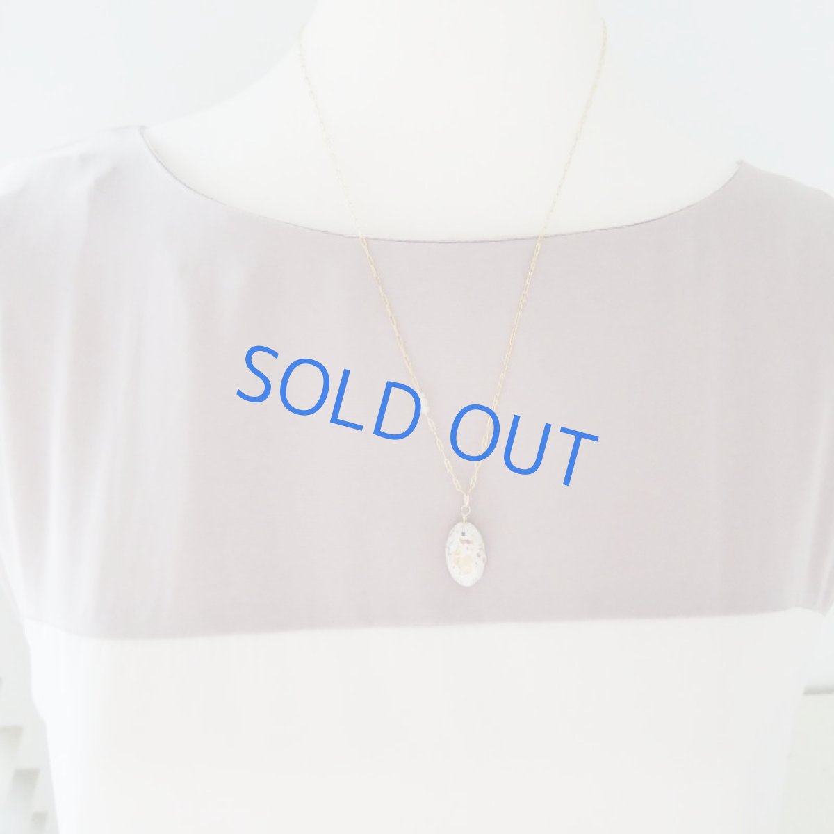 画像8: 【1点もの】カンテラオパール カボション エチオピアンオパール付 14kgf約50cmネックレス (8)