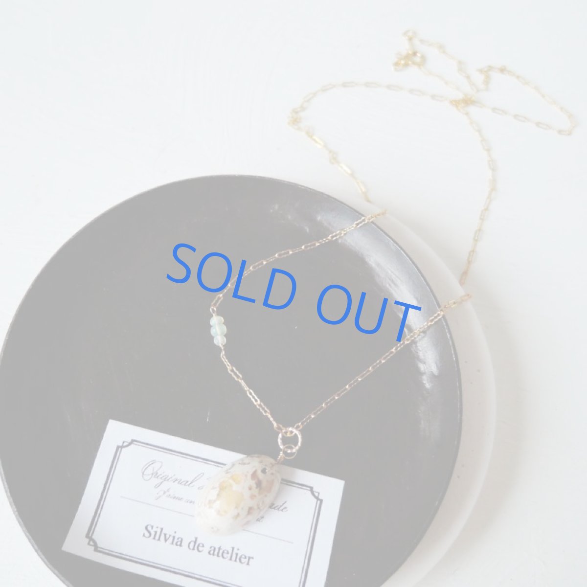 画像5: 【1点もの】カンテラオパール カボション エチオピアンオパール付 14kgf約50cmネックレス (5)