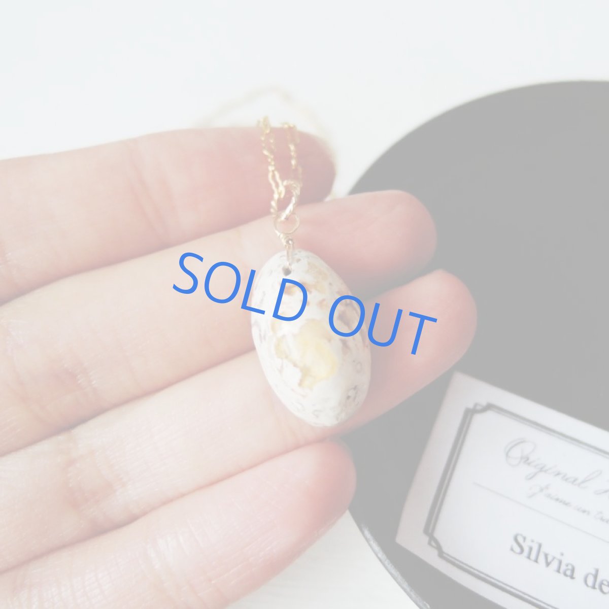 画像2: 【1点もの】カンテラオパール カボション エチオピアンオパール付 14kgf約50cmネックレス (2)