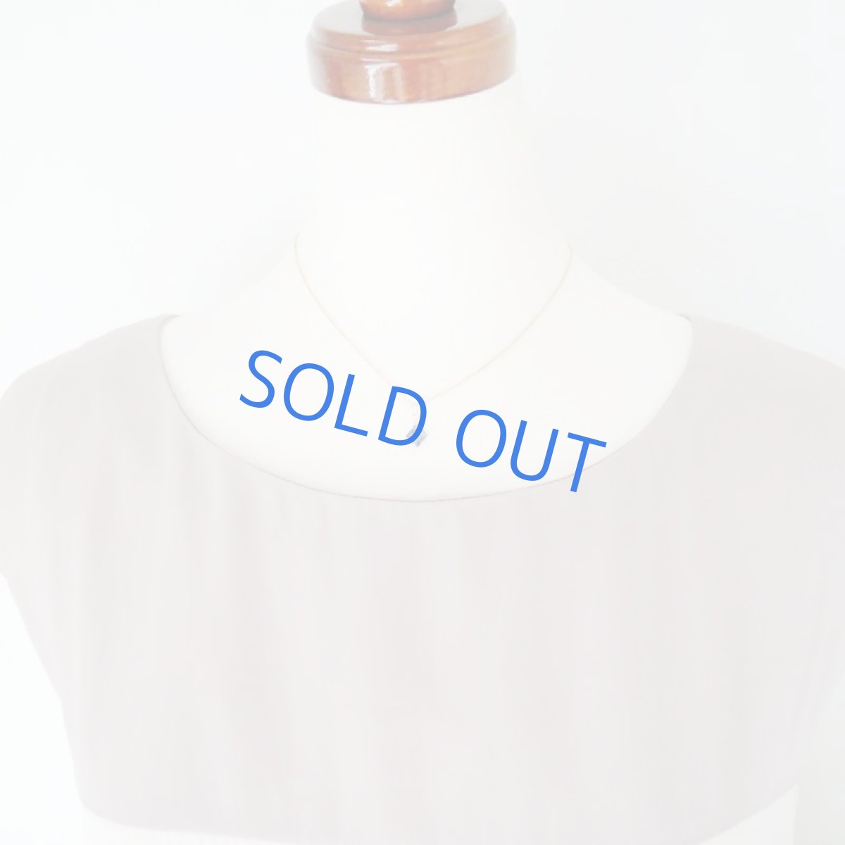 画像6: 残り５　AAAA　ロンドンブルートパーズ　プリンセスカット　8mmサイズ　約40cm　サージカルステンレスチェーンネックレス (6)