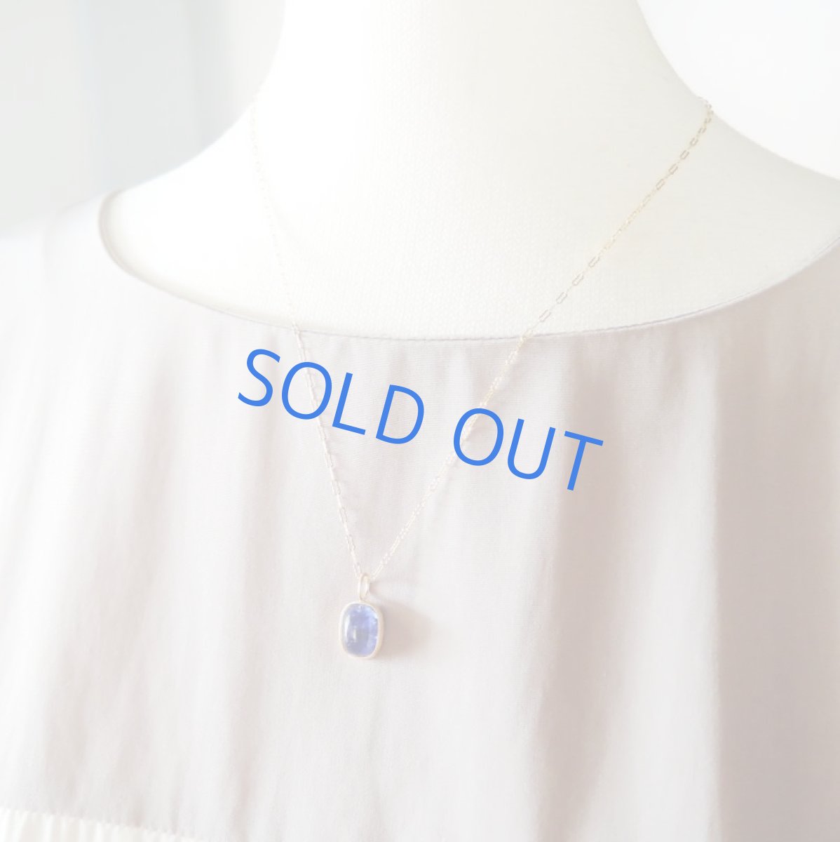 画像7: 【1点もの・マットフレームC】4Aランク タンザナイト レクタングル型 14kgfネックレス約50cm (7)