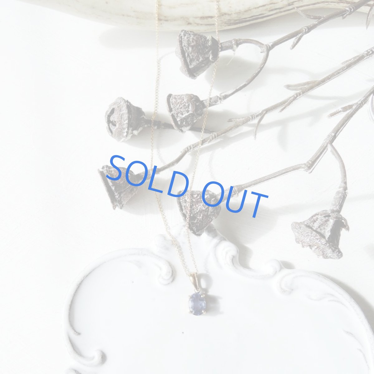 画像3: 【1点もの・A】AAA 宝石質 カラーチェンジ ブルーフローライト オーバルジェム 14kgf約40cmネックレス (3)