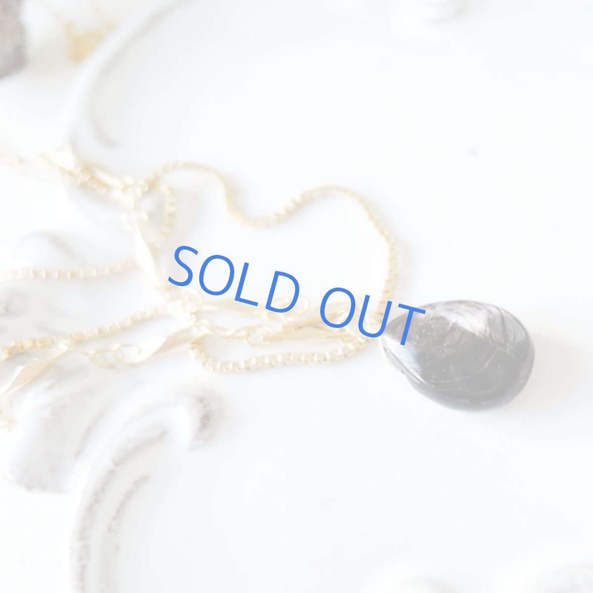 画像3: 1点もの ゴールデンオブシディアン フロント多連 ミディアムネックレス (3)