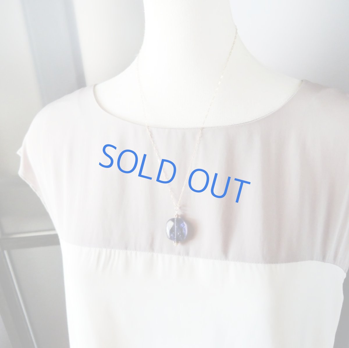 画像6: 【各1点もの・SELECT】大粒 タンブル アイオライト 約50cm14kgfネックレス (6)