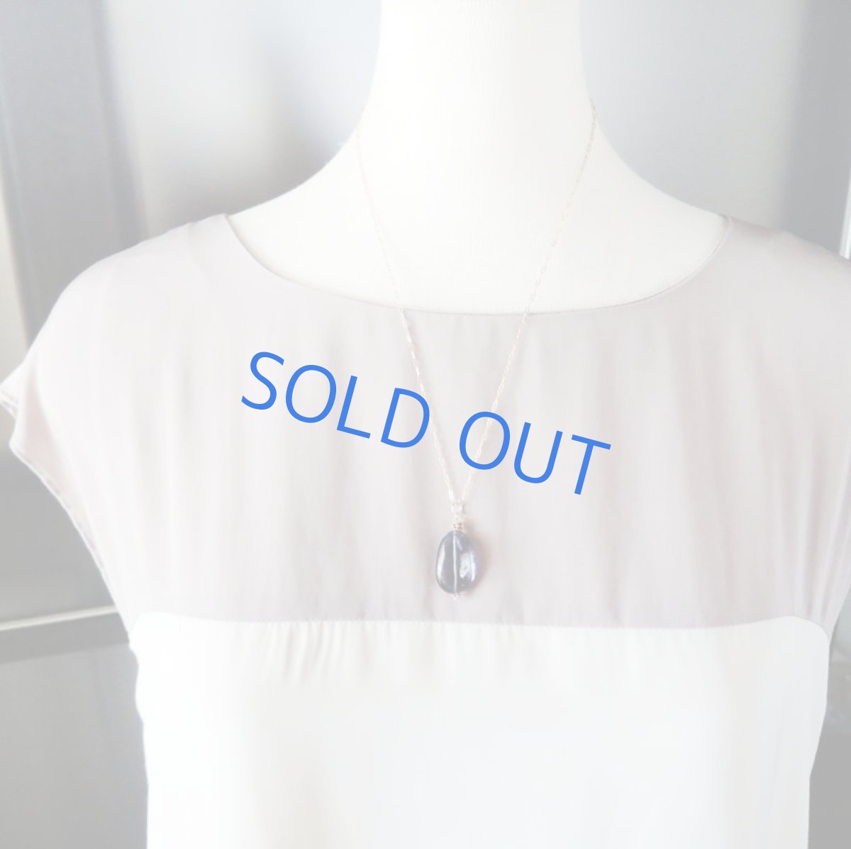 画像10: 【各1点もの・SELECT】大粒 タンブル アイオライト 約50cm14kgfネックレス (10)