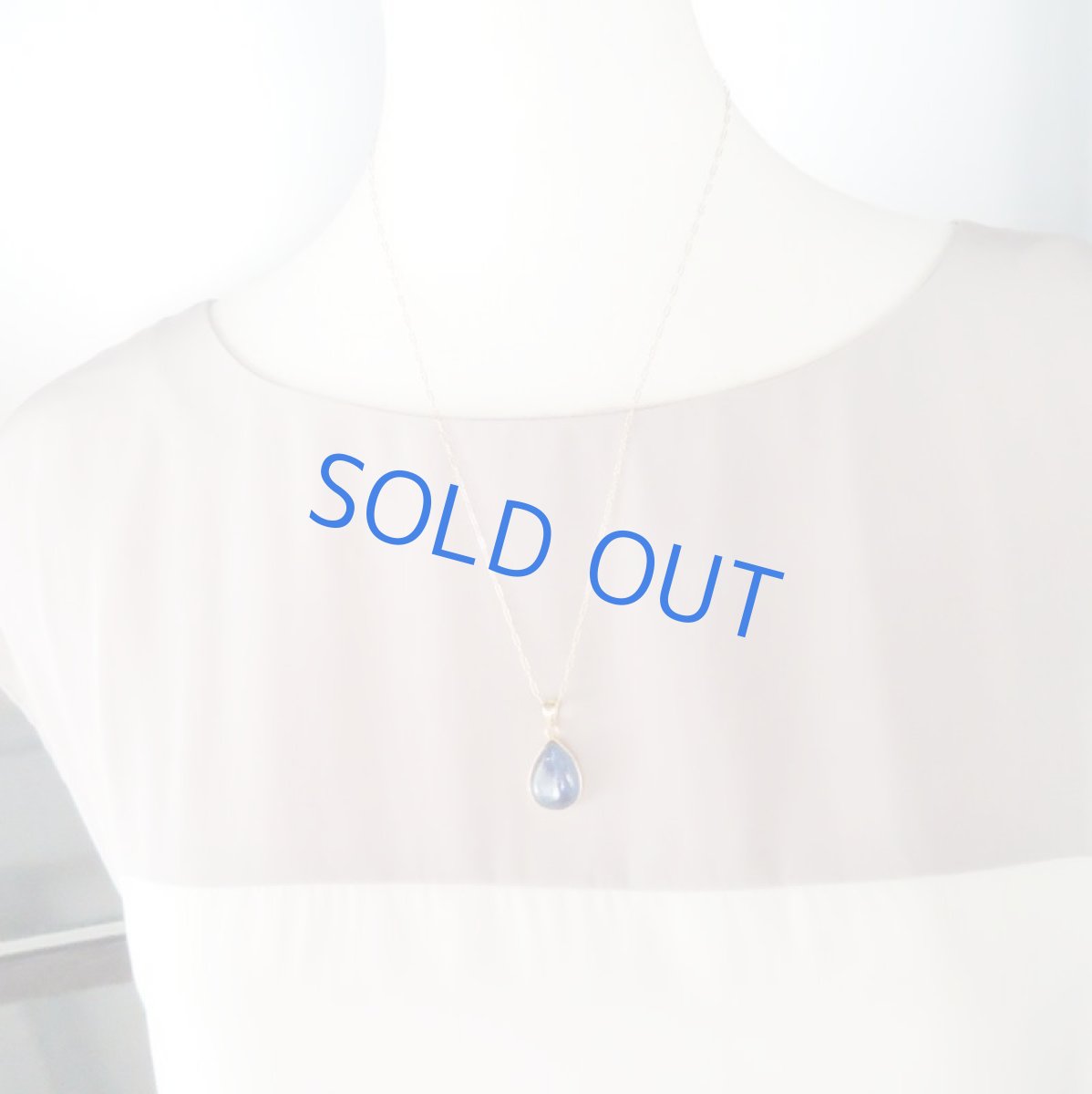 画像8: ブラジル産カイヤナイト　大粒フレームペンダント　約50cm14kgfネックレス (8)