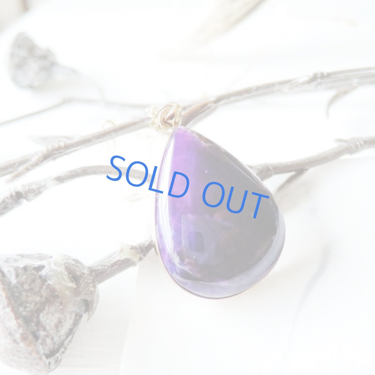 画像2: 【1点もの・D超大粒】スギライトAAA 大粒フレームペンダント 約50cm14kgfネックレス (2)