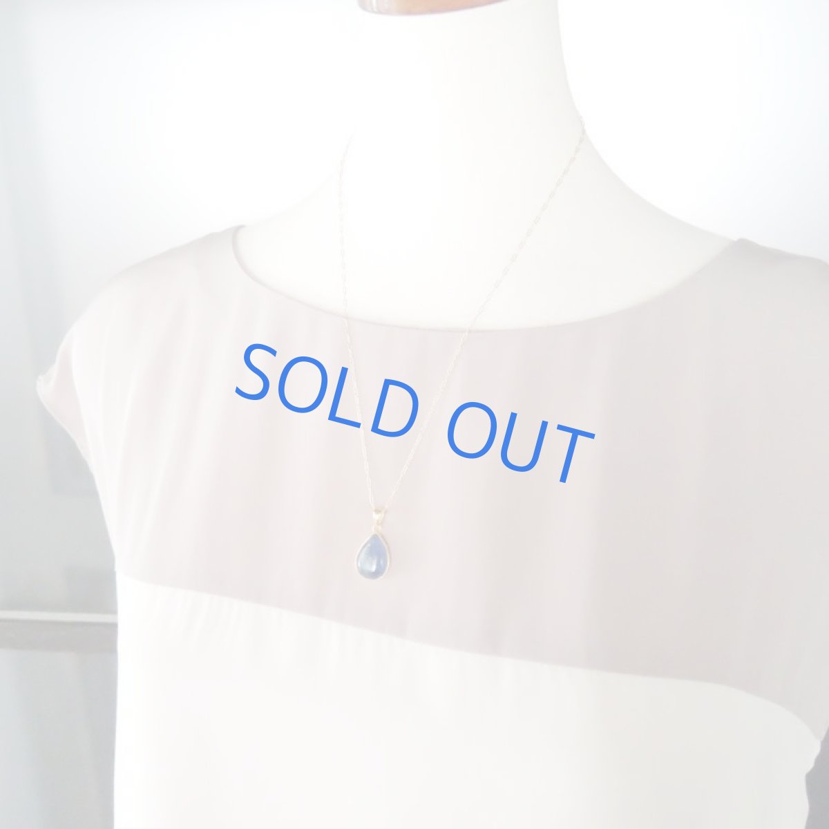 画像7: ブラジル産カイヤナイト　大粒フレームペンダント　約50cm14kgfネックレス (7)