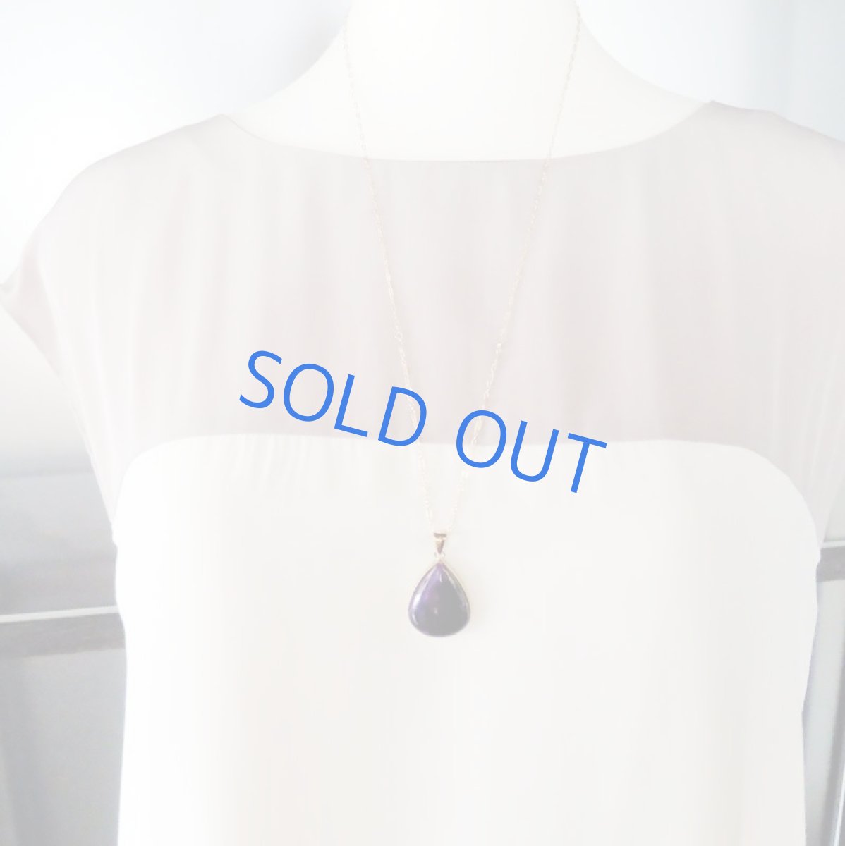 画像6: 【1点もの・D超大粒】スギライトAAA 大粒フレームペンダント 約50cm14kgfネックレス (6)