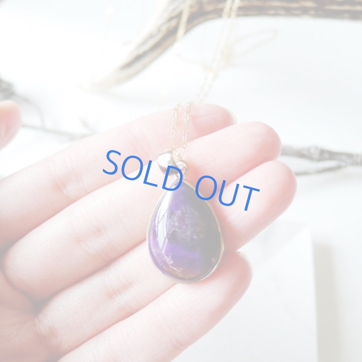 画像4: 【1点もの・A】スギライトAAA 大粒フレームペンダント 約50cm14kgfネックレス (4)