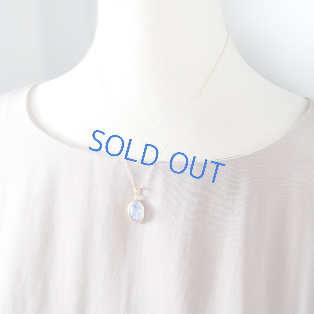 画像8: 【1点もの・オーバルA】AAA　タンザナイト　オーバル型　14kgfネックレス約40cm (8)