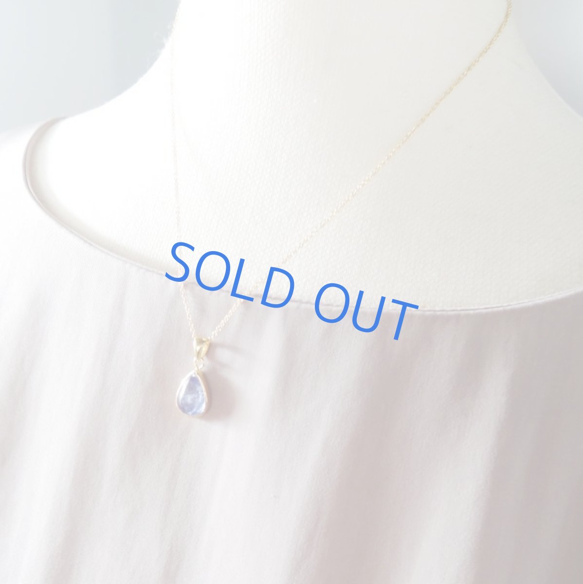 画像6: 【1点もの・ティアD】AAA タンザナイト しずく型 14kgfネックレス約40cm (6)