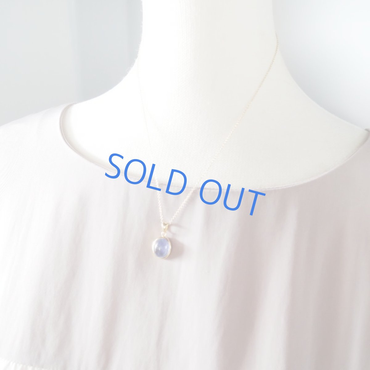 画像6: 【1点もの・オーバルC】AAA タンザナイト オーバル型 14kgfネックレス約40cm   (6)